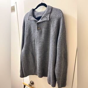 XXL Lucky Brand Gray knit sweater